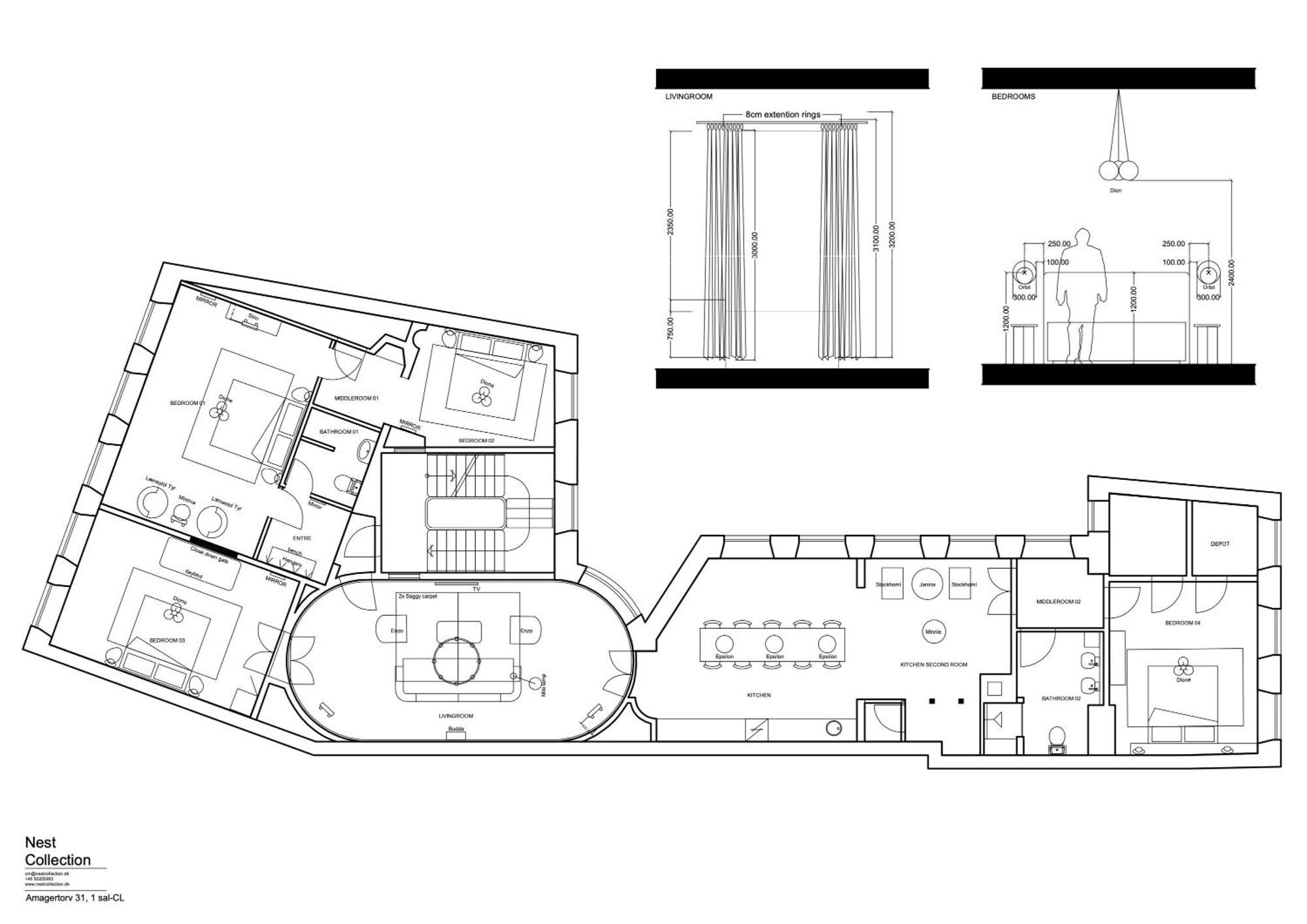 Deluxe At Perfect Location Apartament Kopenhaga
